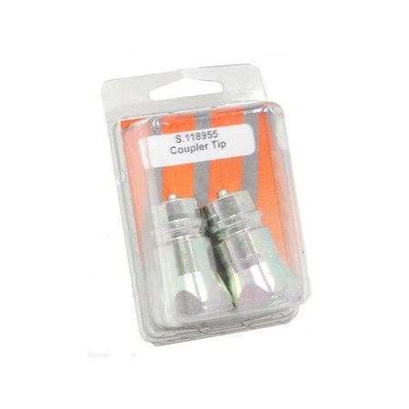 Aftermarket S118955 COUPLER TIP, POPPET, 12 NPT, PK OF 2 Fits Faster SpA S.118955-SPX